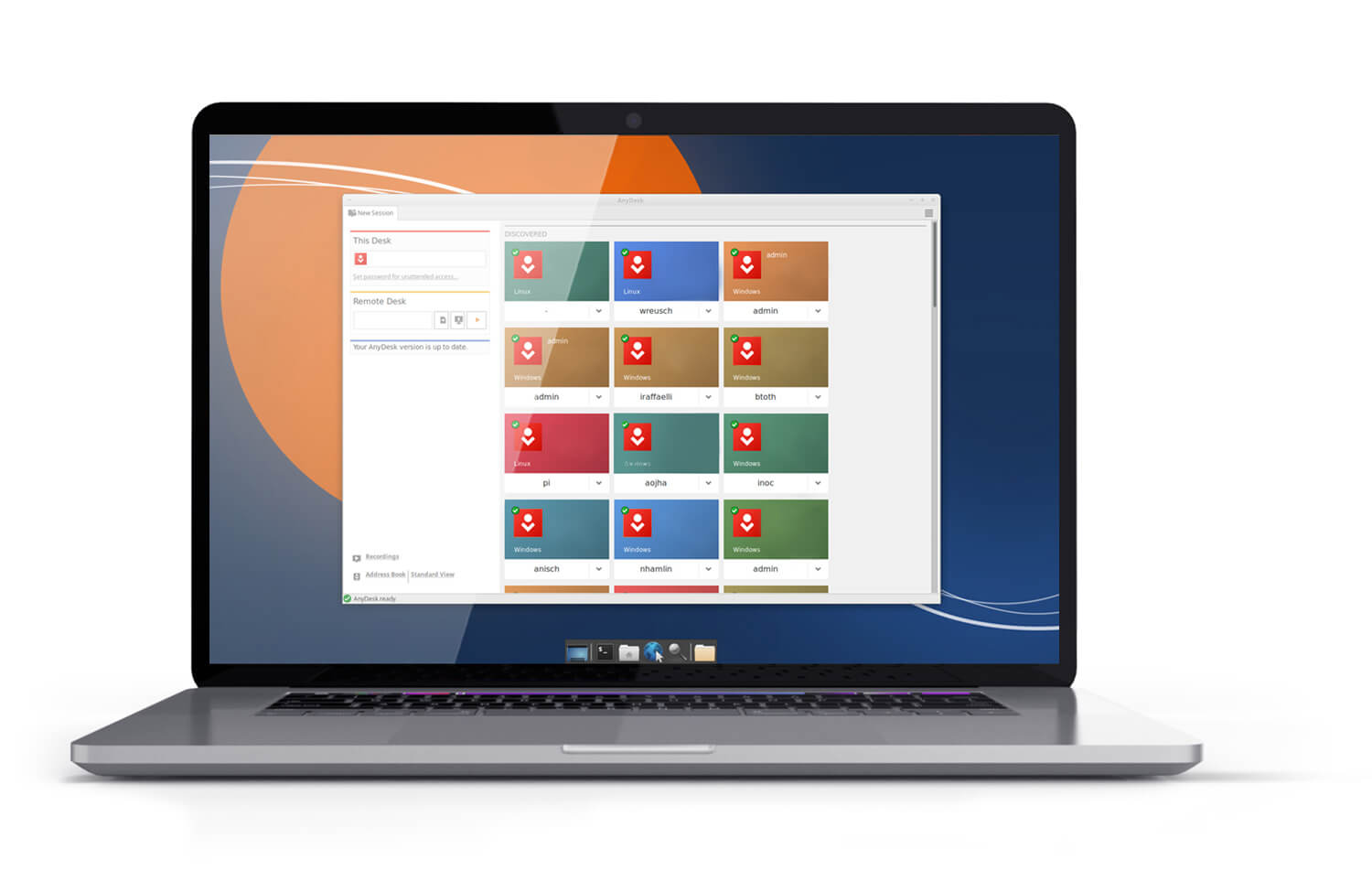 Download AnyDesk for FreeBSD FreeBSD device with AnyDesk